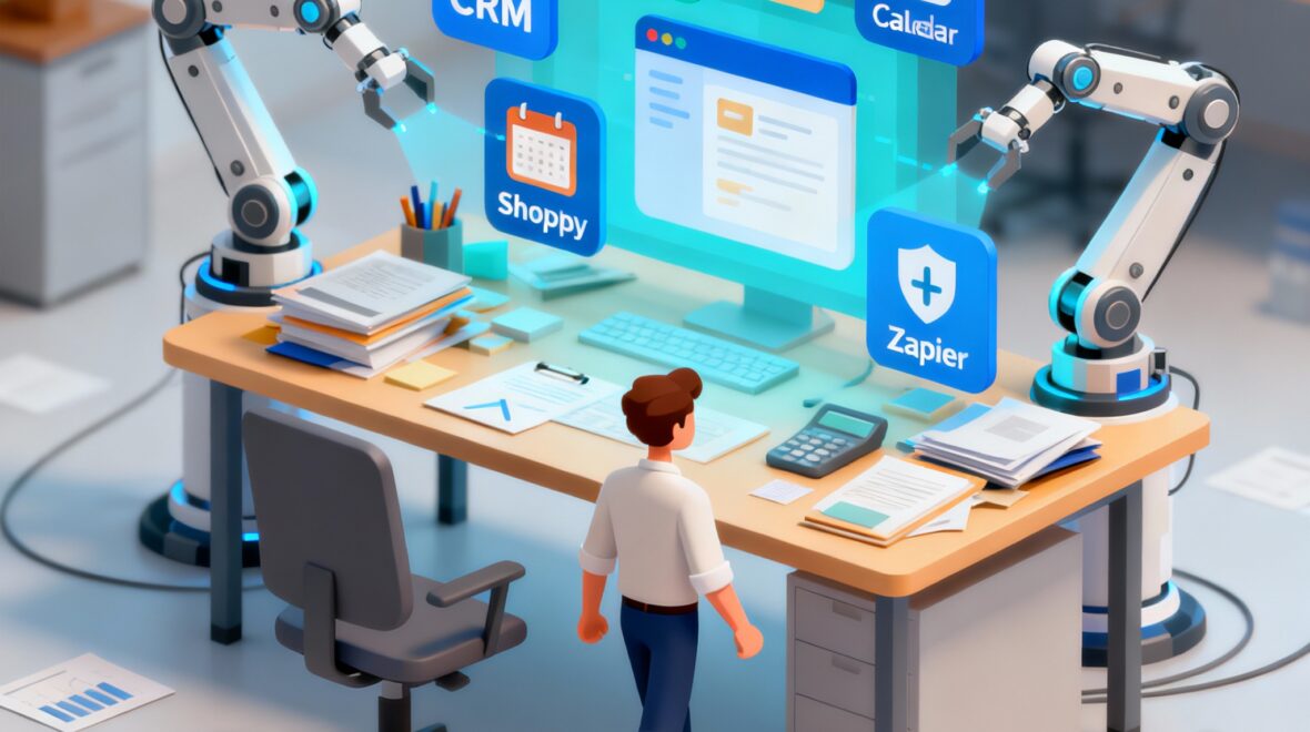 Stop Doing Manual Tasks In My Business: Automation Blueprint